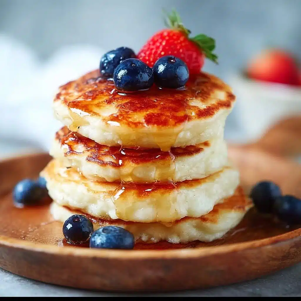 Easy Cottage Cheese Pancakes