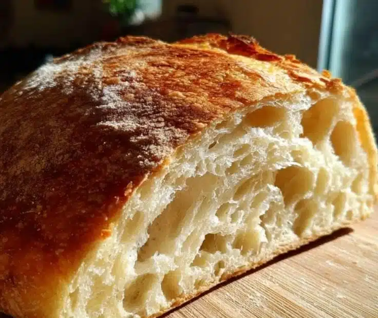 Easy Crusty Homemade Italian Bread: Bakery-Style Loaf