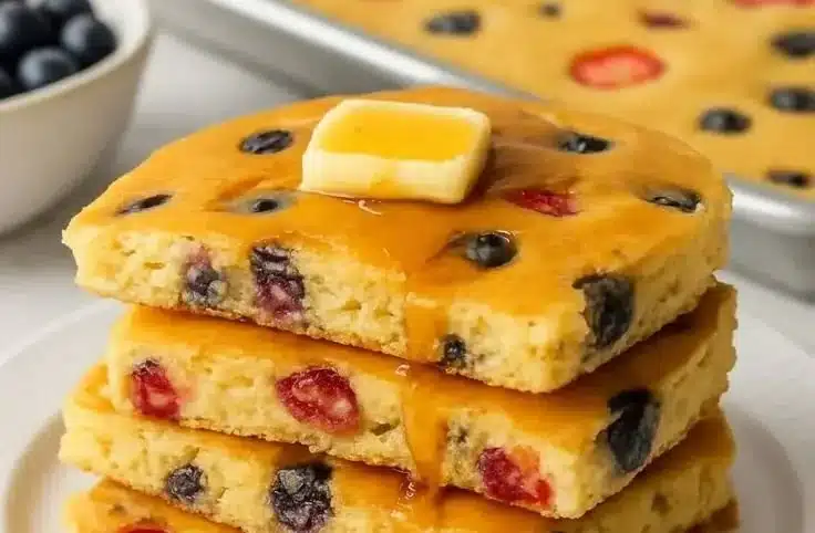 Easy Gluten Free Sheet Pan Pancake