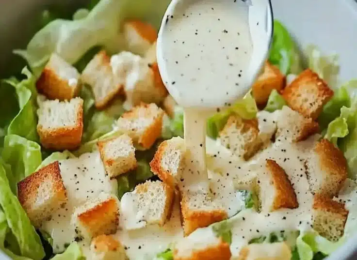 Easy Homemade Caesar Salad Dressing Recipe Ready in 10 Minutes