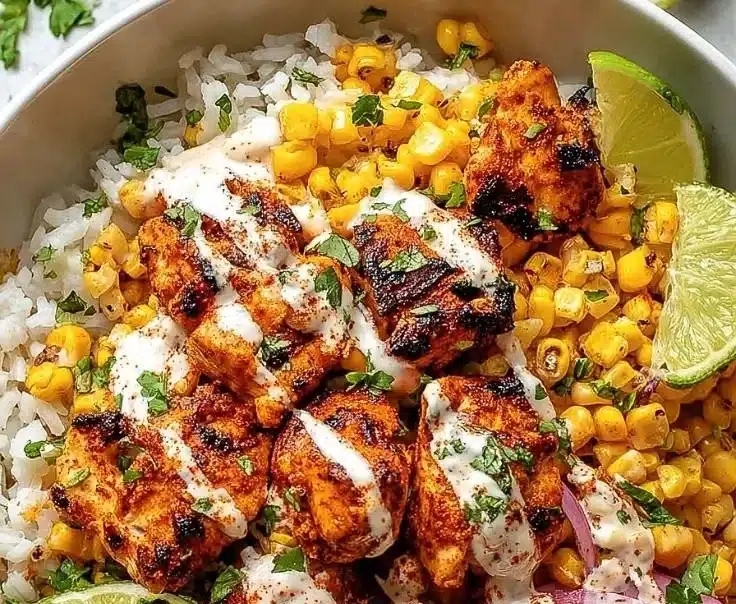 Easy Street Corn Chicken Bowl