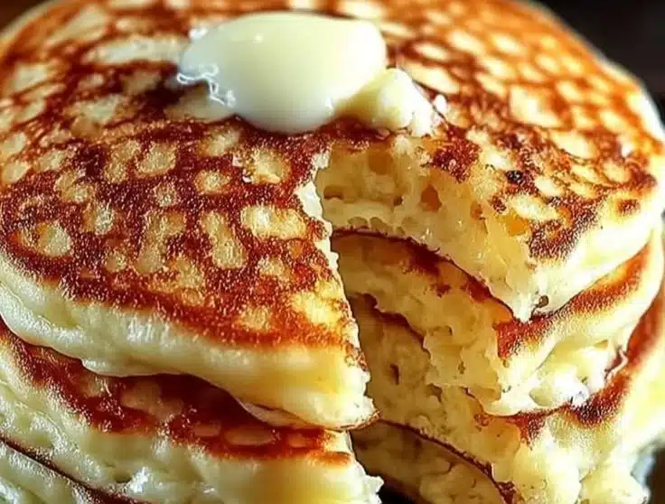 Flourless Cottage Cheese Pancakes