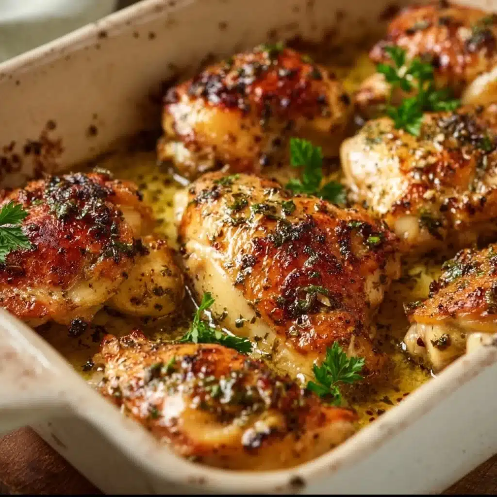 Garlic Butter Baked Chicken