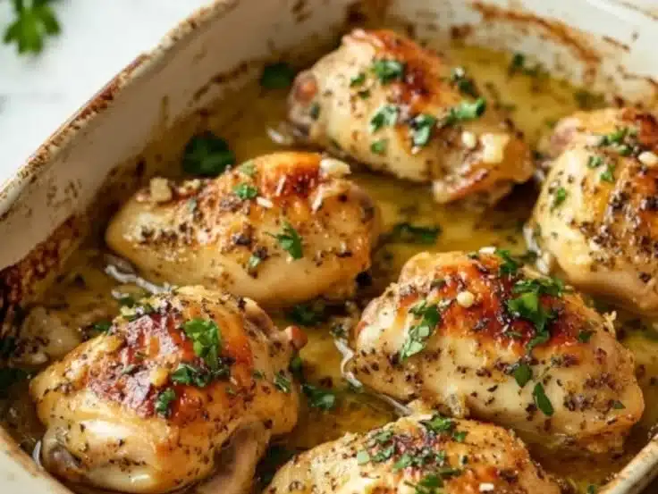 Garlic Butter Baked Chicken