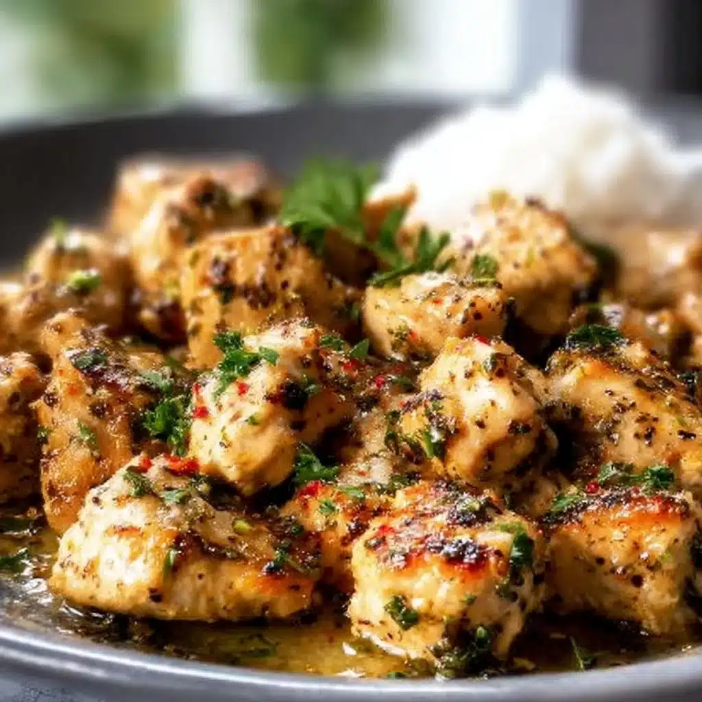 Garlic Butter Chicken Bites
