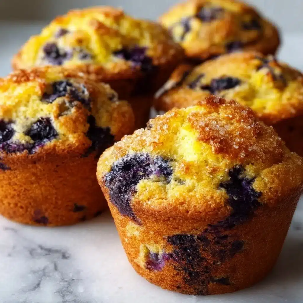 Gluten-Free Blueberry Lemon Muffin Tops