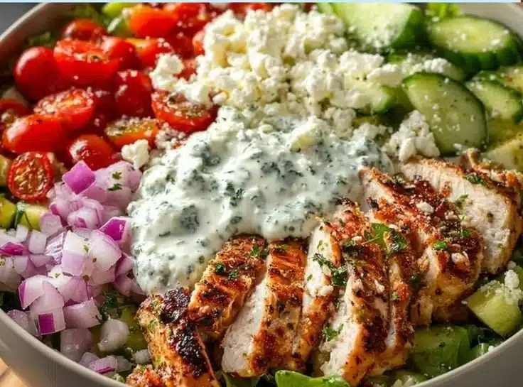 Greek Chicken Bowls