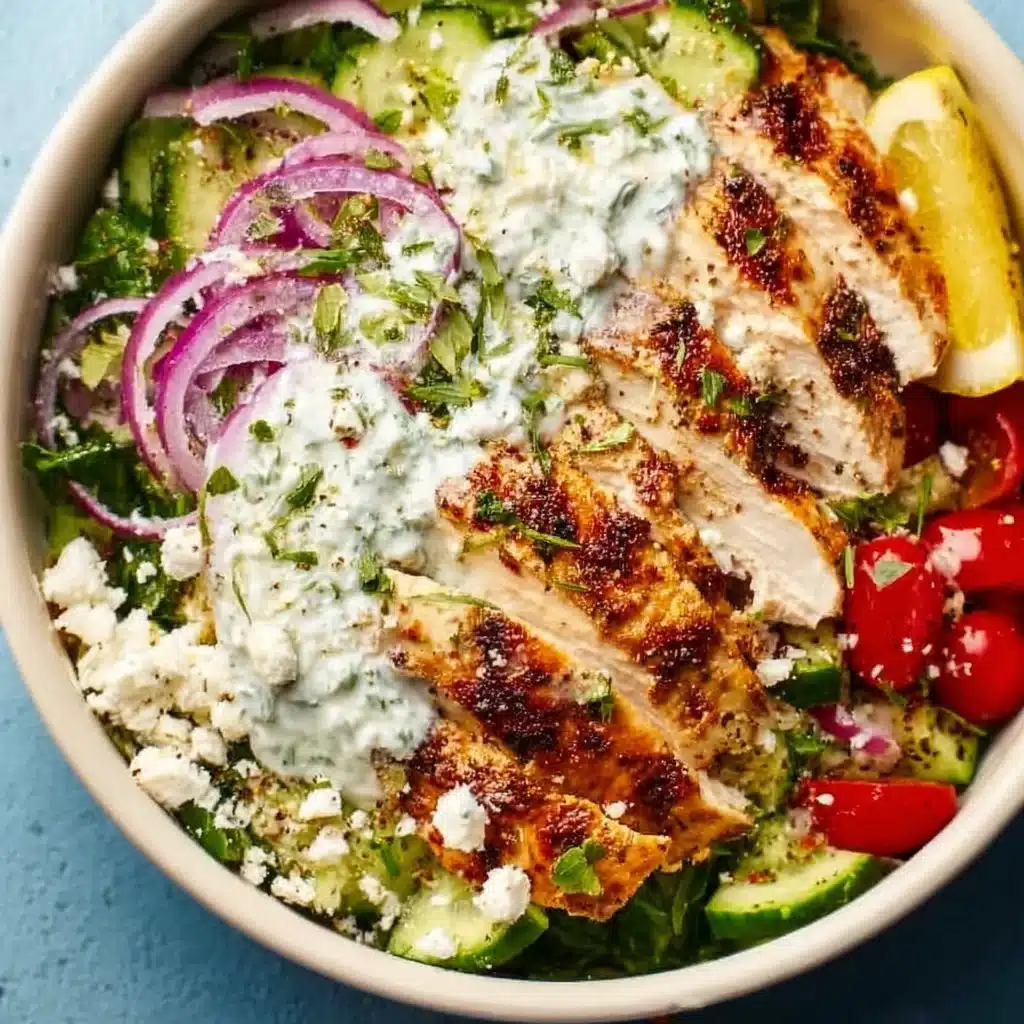 Greek Chicken Bowls
