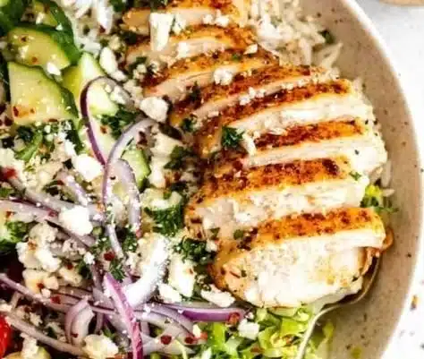Greek Chicken Bowls
