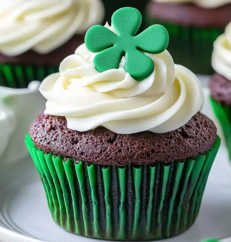 Green Velvet Cupcakes