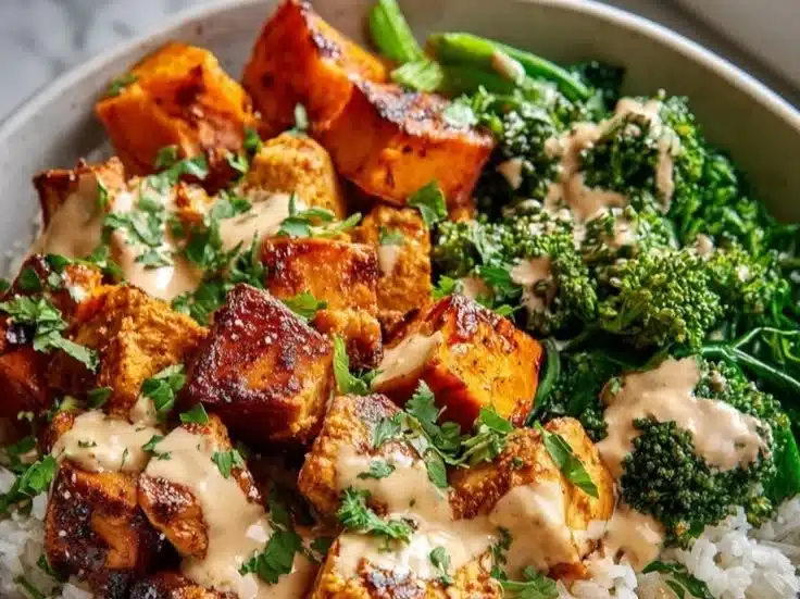 Healthy Chicken Sweet Potato Bowls – Flavorful & Easy