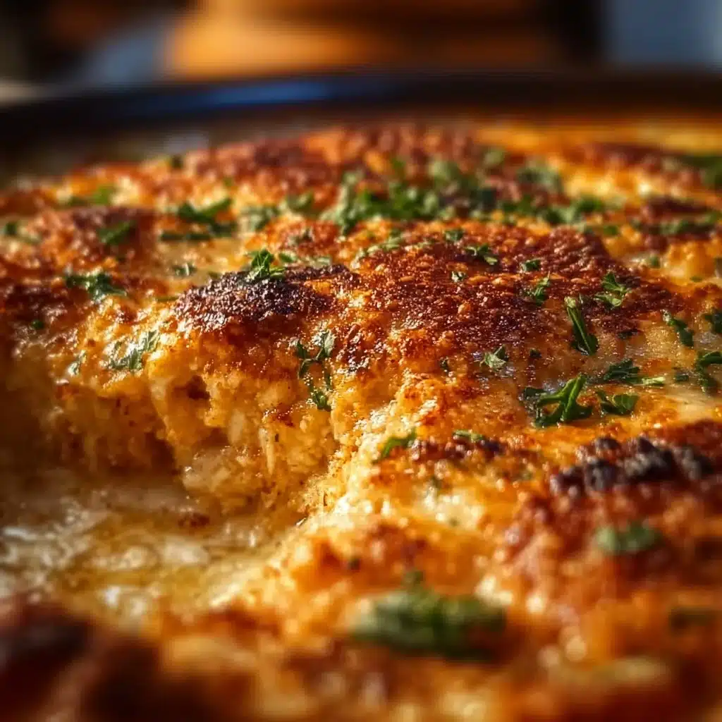 High Protein Chicken Parmesan Casserole