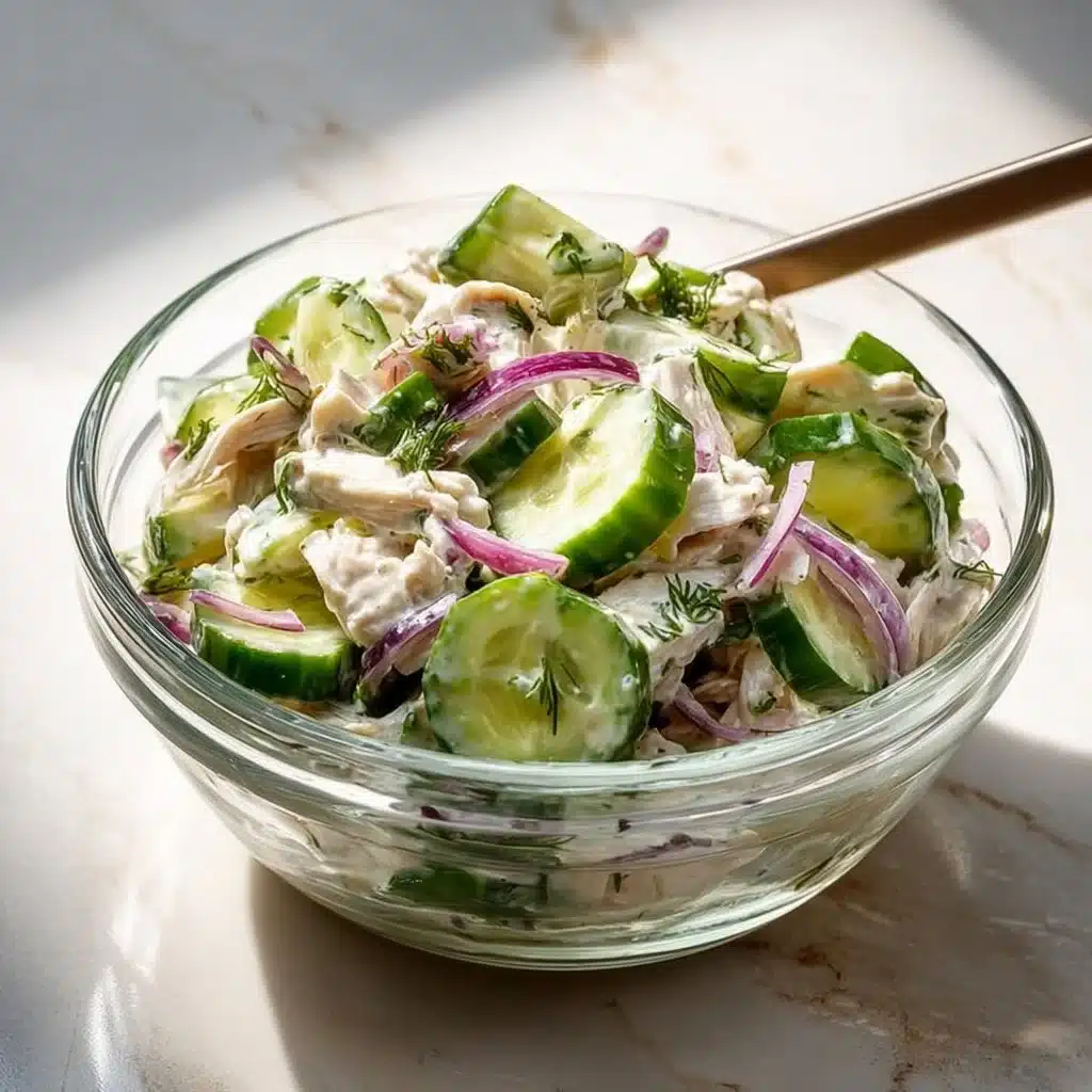 High-Protein Cucumber Salad