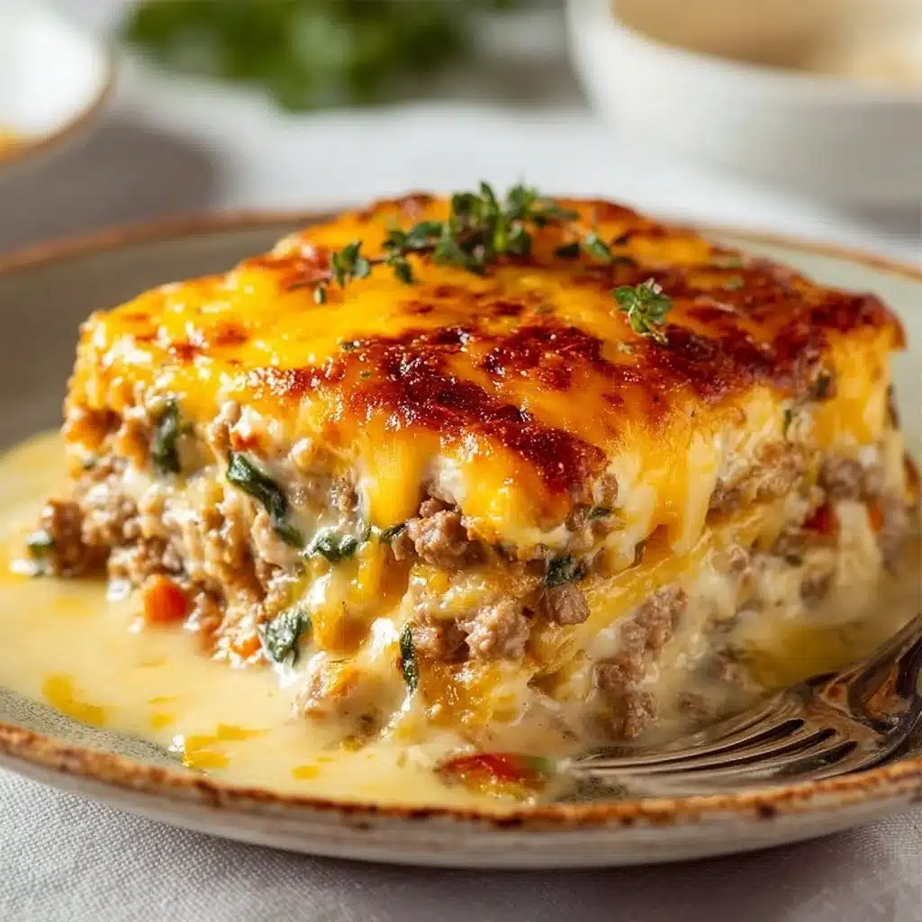 High Protein Ground Turkey Casserole (Easy, Cheesy, Family-Favorite)
