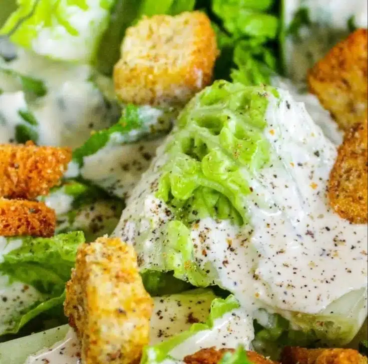 Homemade Caesar Salad Dressing