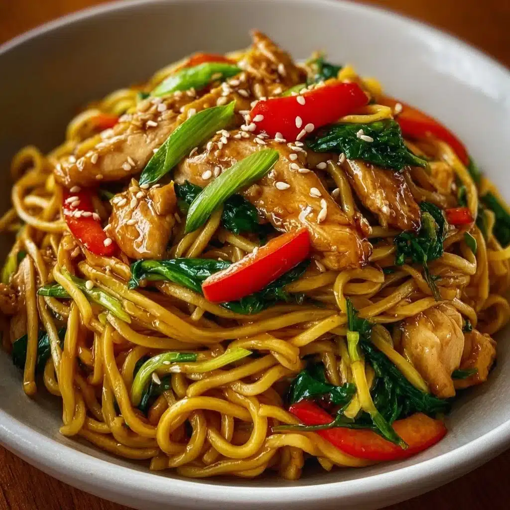Homemade Chicken Lo Mein