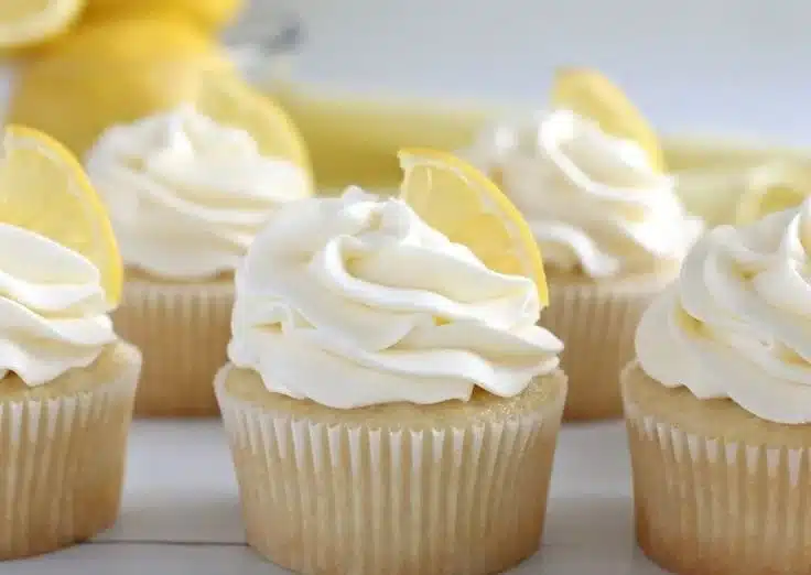 Homemade Lemon Cupcakes