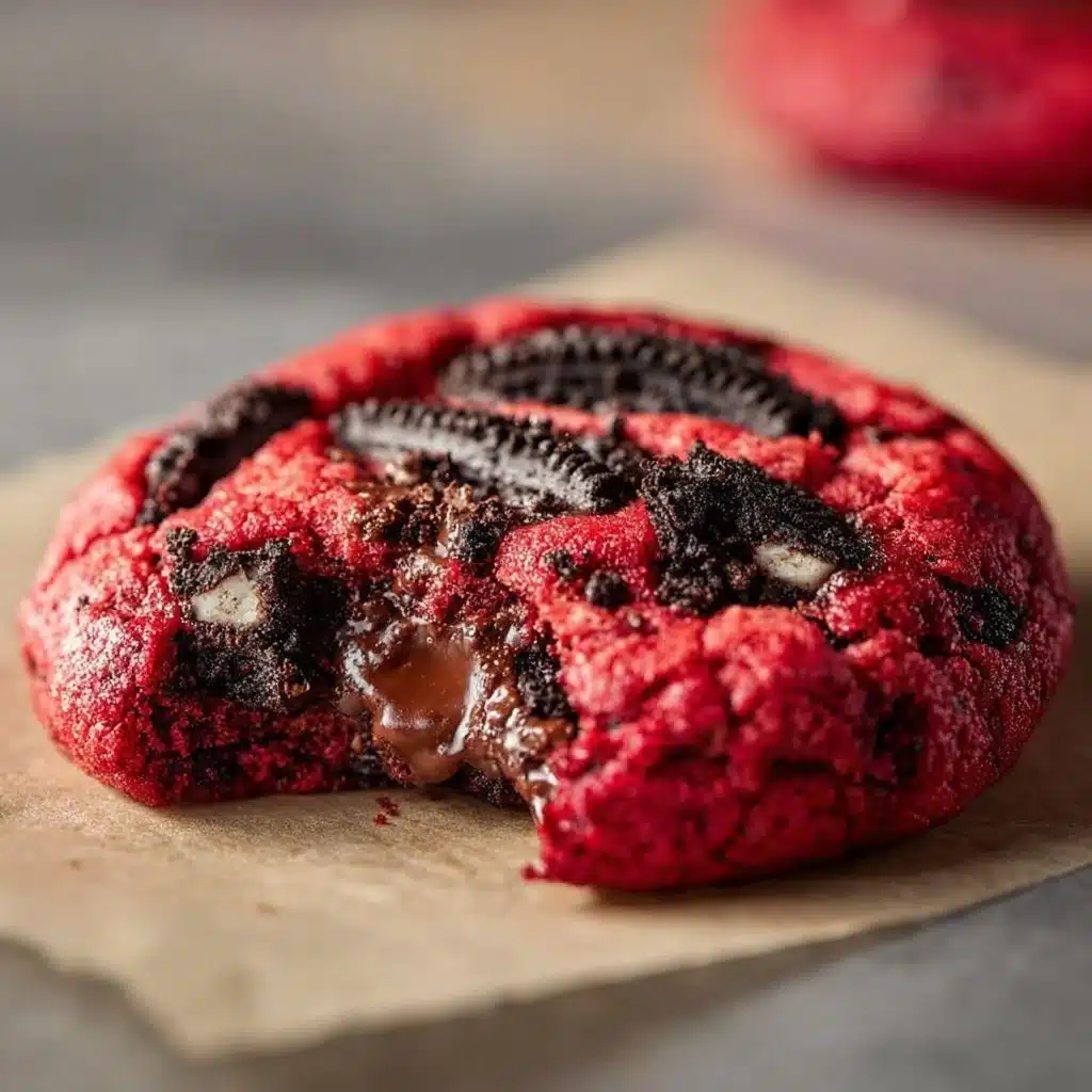 Homemade Red Velvet Oreo Cookies Recipe