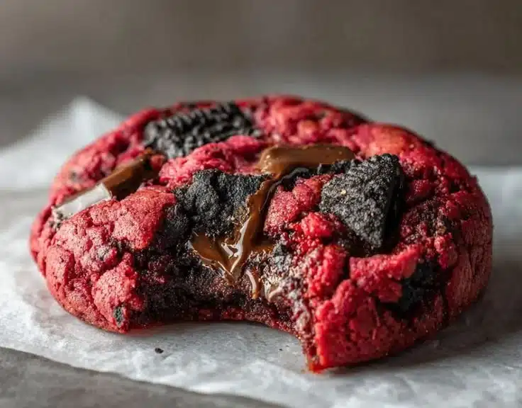 Homemade Red Velvet Oreo Cookies Recipe