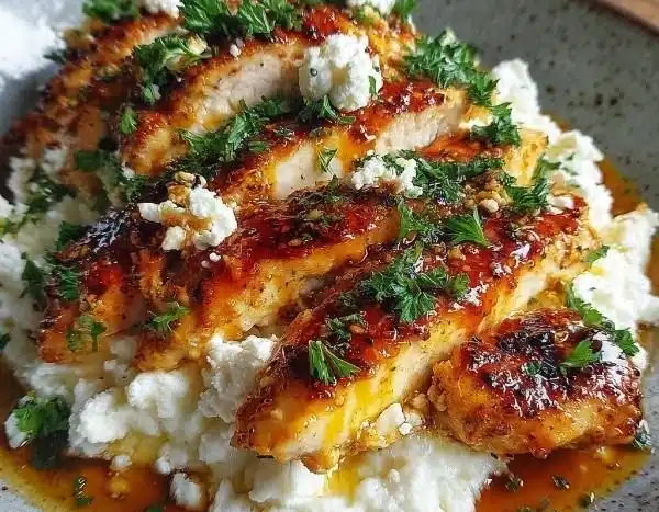 Hot Honey Feta Chicken