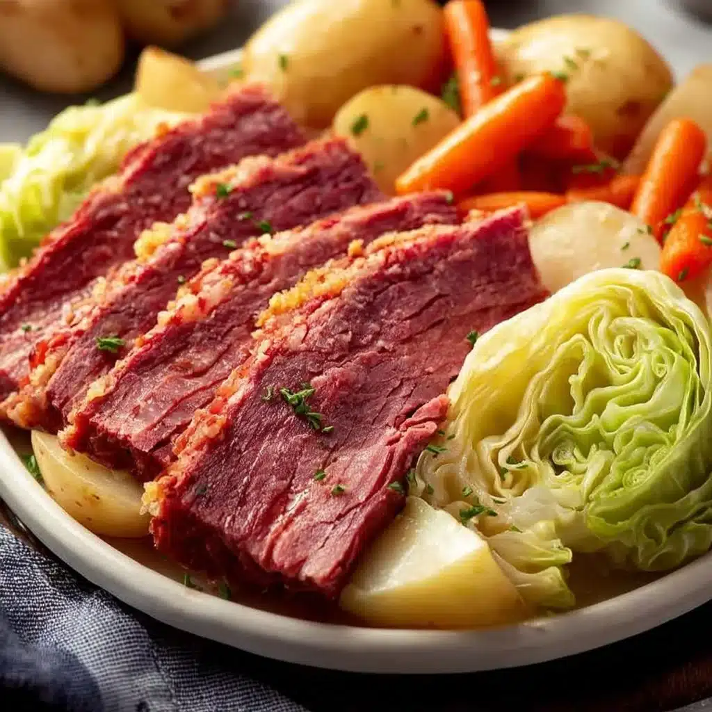 Instant Pot Corned Beef and Cabbage