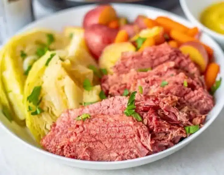 Instant Pot Corned Beef and Cabbage