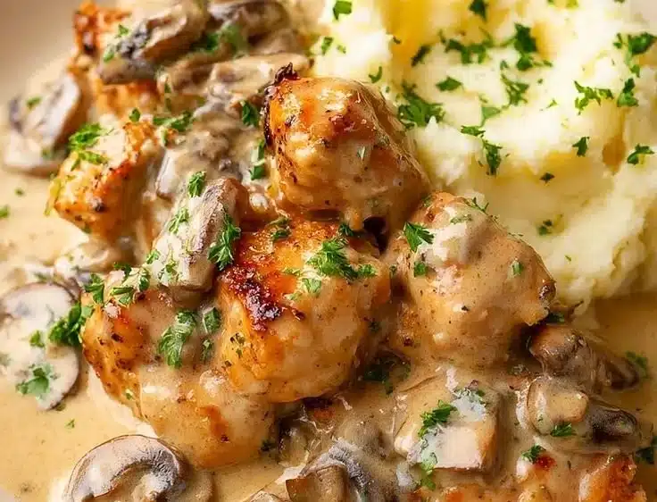 Irresistible Chicken Stroganoff