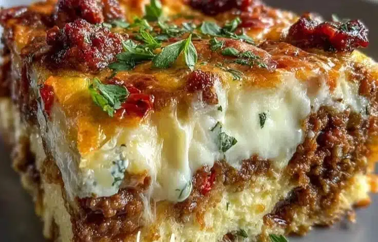 Keto Sausage and Egg Bake