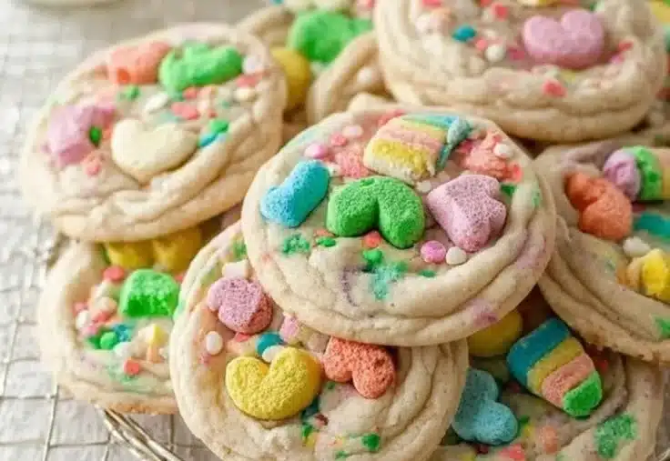 Lucky Charms Sugar Cookies