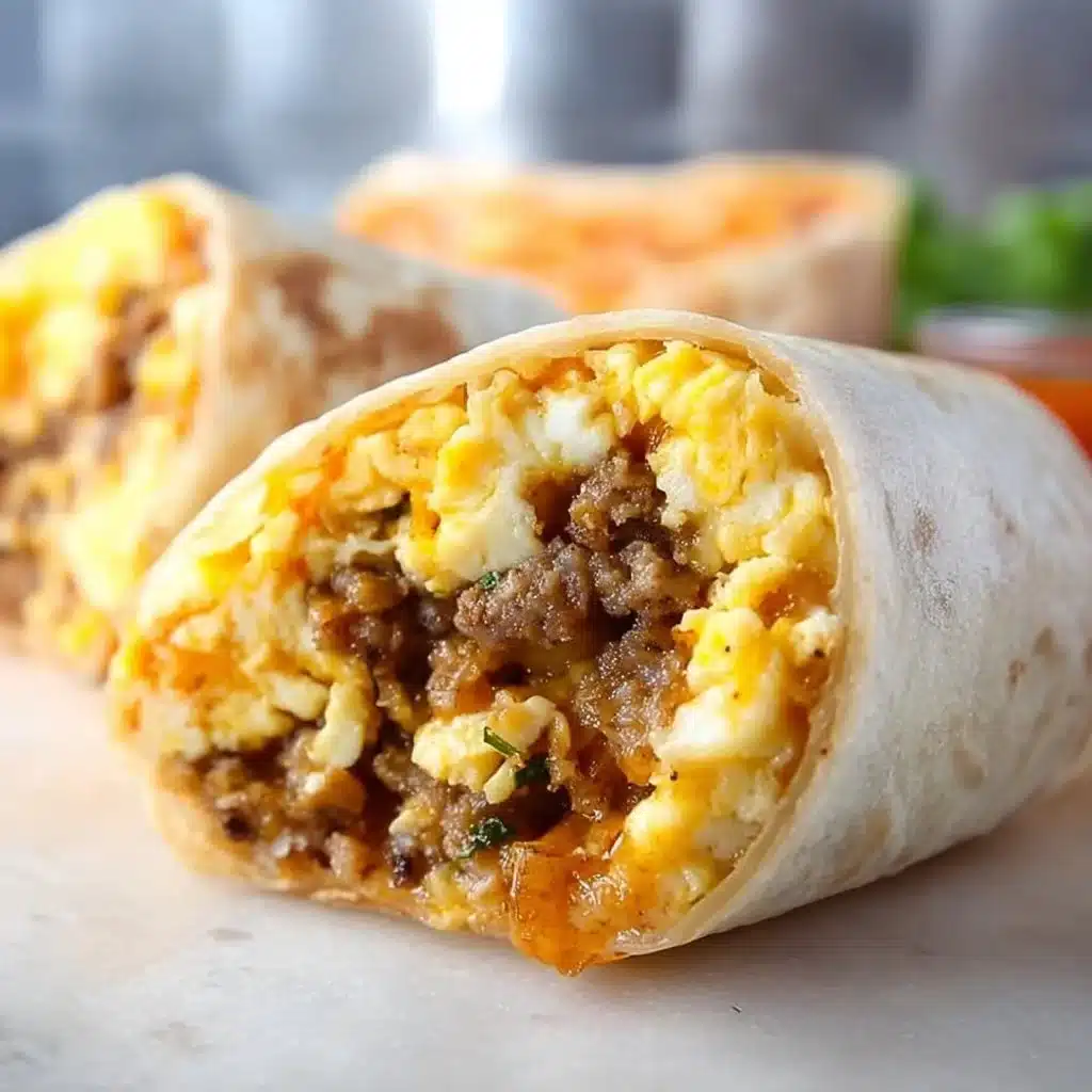 Make-Ahead Freezer Breakfast Burritos