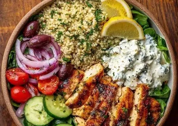 Mediterranean Chicken Bowl