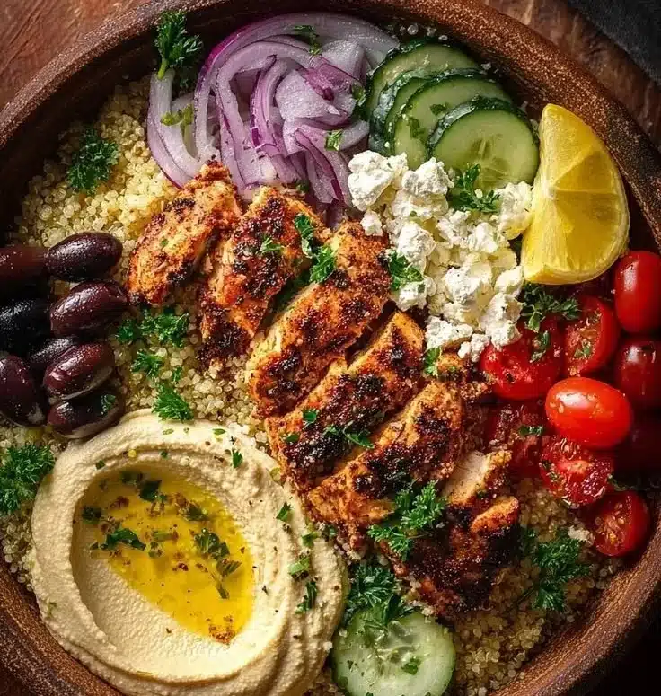 Mediterranean Chicken Bowl