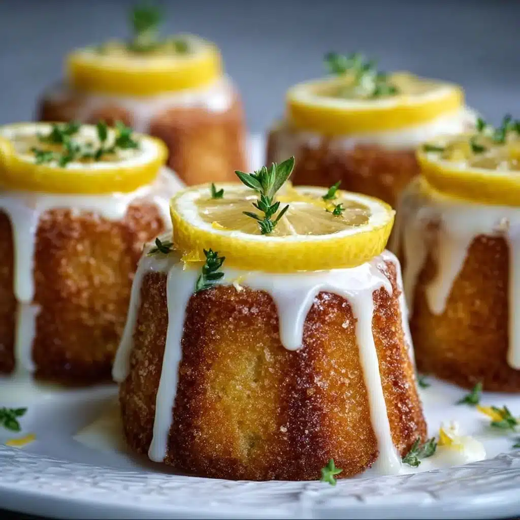 Mini Lemon Drizzle Cakes