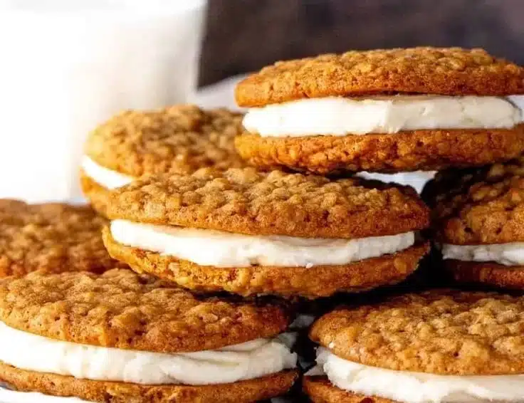 Oatmeal Cream Pie Cookies