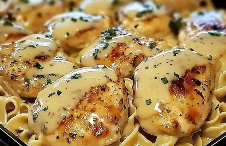 One-Pan Chicken with Buttered Noodles