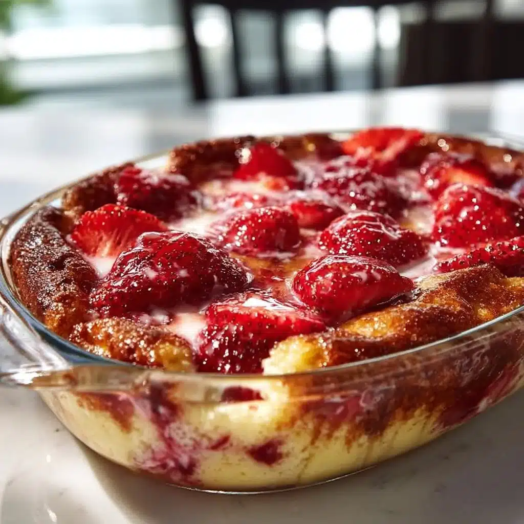 Perfect Strawberry Cream Cheese Cobbler Recipe