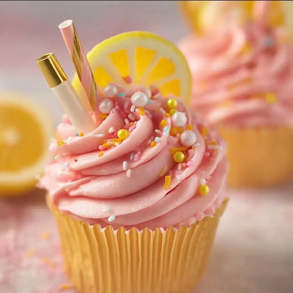 Pink Lemonade Cupcakes