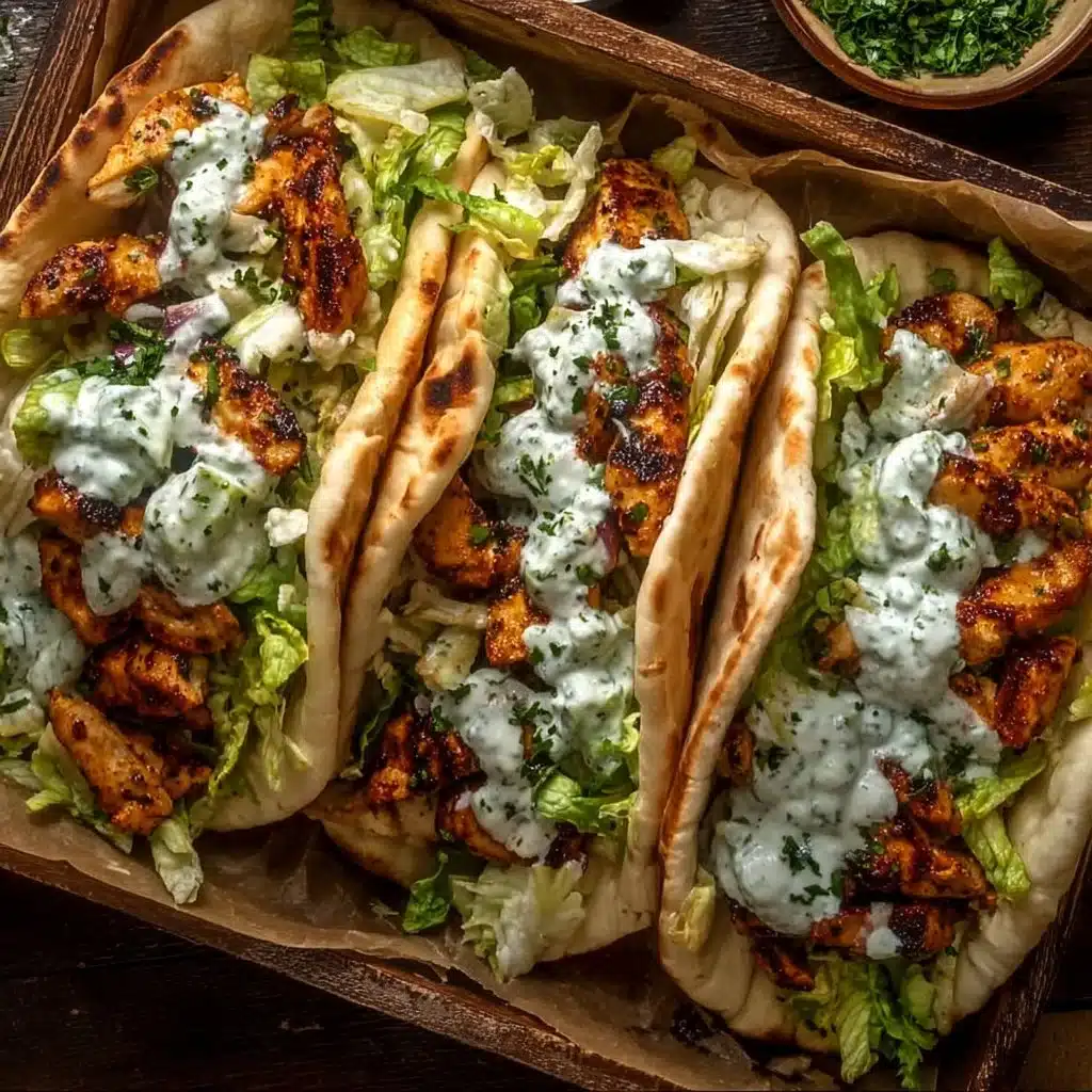 Sheet Pan Chicken Pitas with Herby Ranch