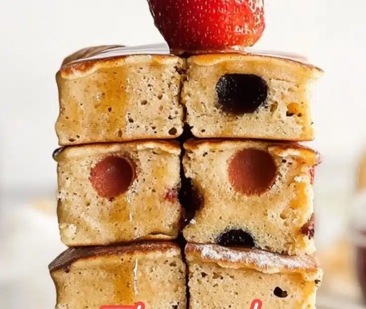 Sheet Pan Pancakes (Made with Kodiak Mix)