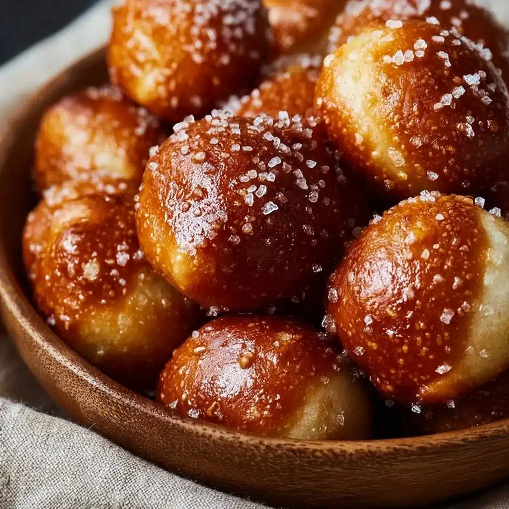 Sourdough Pretzel Bites