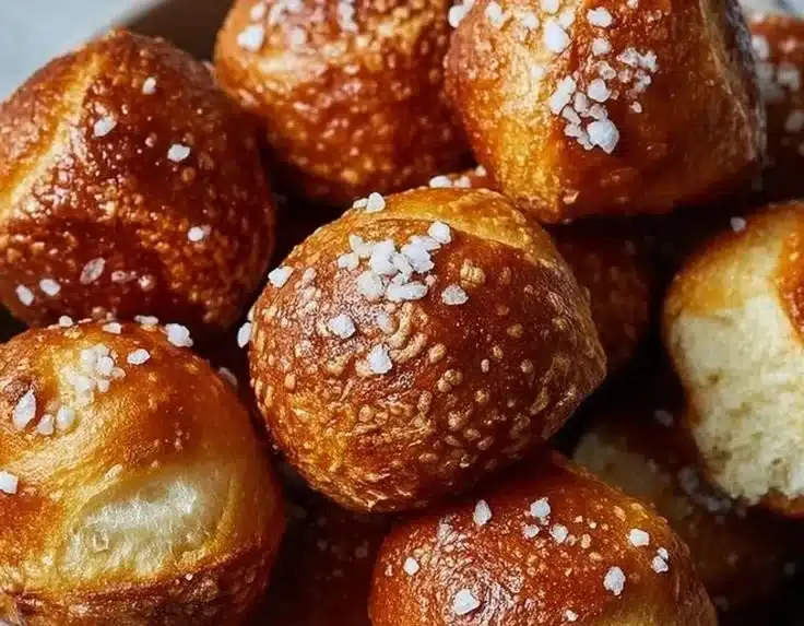 Sourdough Pretzel Bites