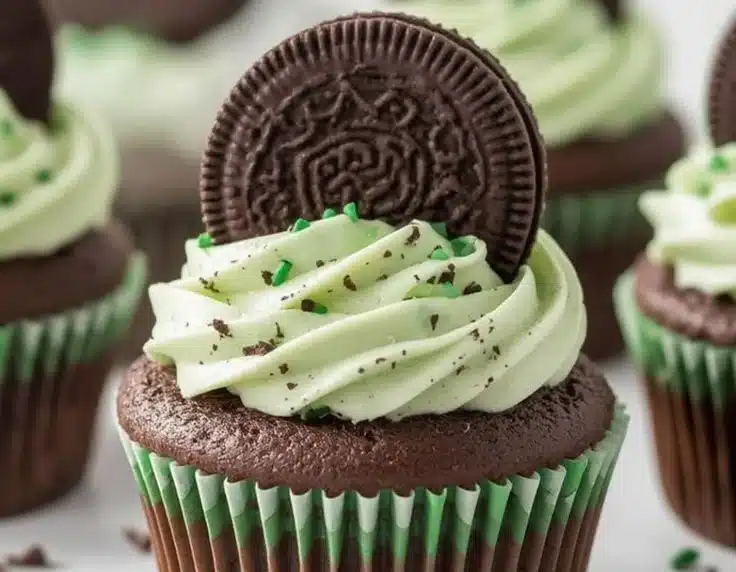 St. Patrick's Day Andes Mint Oreo Chocolate Cupcakes: The 15 Ultimate Steps for a Magical Treat