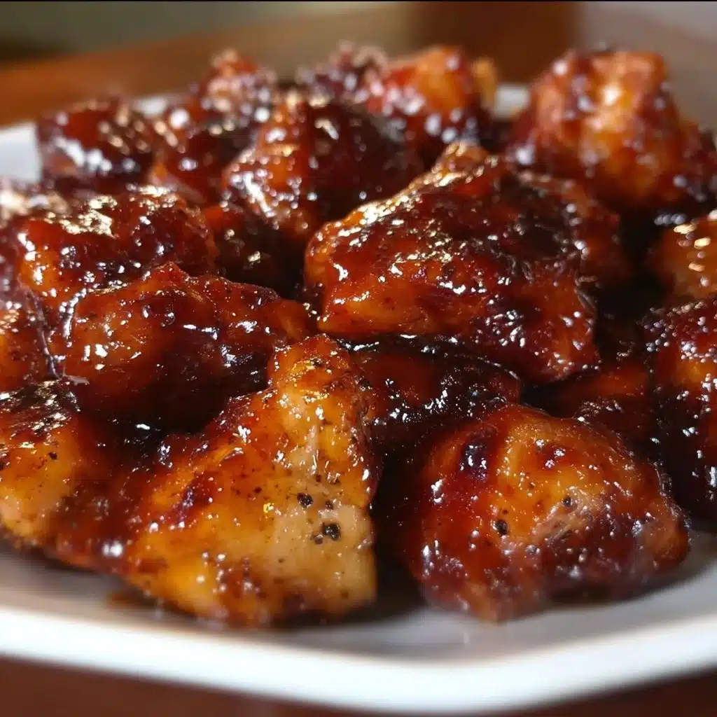 Sweet Hawaiian Crock Pot Chicken served with rice and pineapple slices