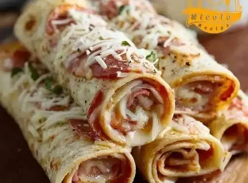 Tortilla Pizza Rolls