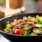 Healthy light diet dinner to promote overnight fat burn