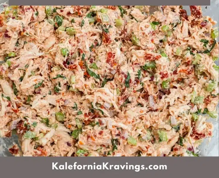Zesty Sun-Dried Tomato Chicken Salad