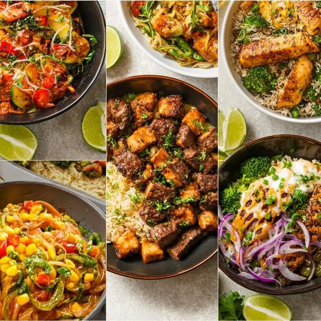 Quick healthy dinner recipes for easy meals in 30 minutes or less