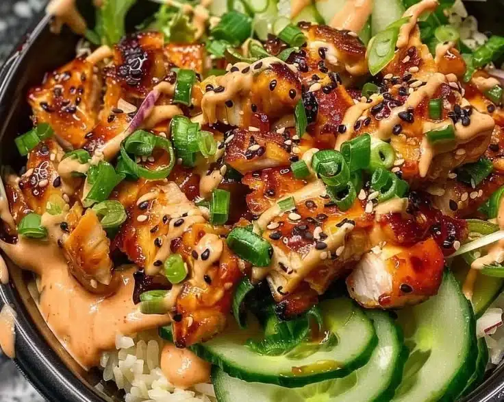 Bang Bang Chicken Bowl