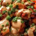 Delicious Bang Bang Chicken Bowl with fresh ingredients and vibrant flavors.