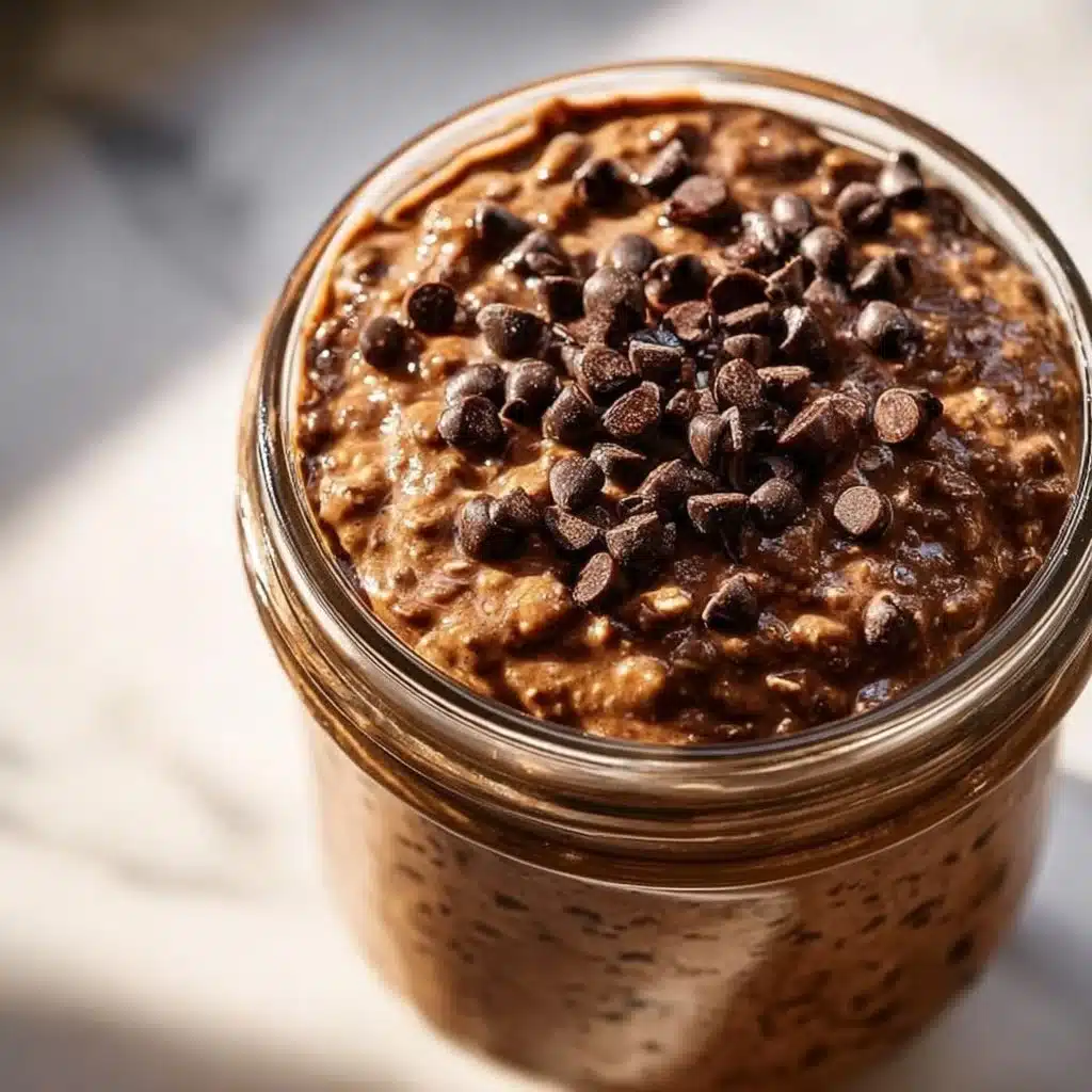 Brownie Batter Overnight Oats
